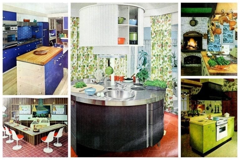 16 kitchen islands Home inspiration from the 60s