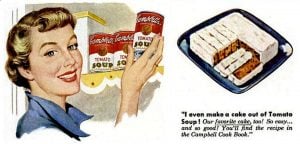1950 Tomato soup cake