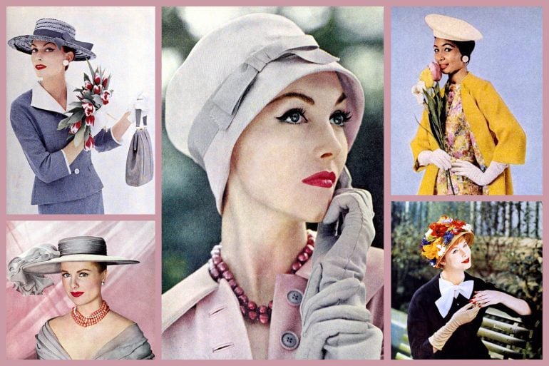 1950s hats for women
