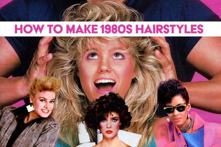 1980s hairstyles how-to at Click Americana