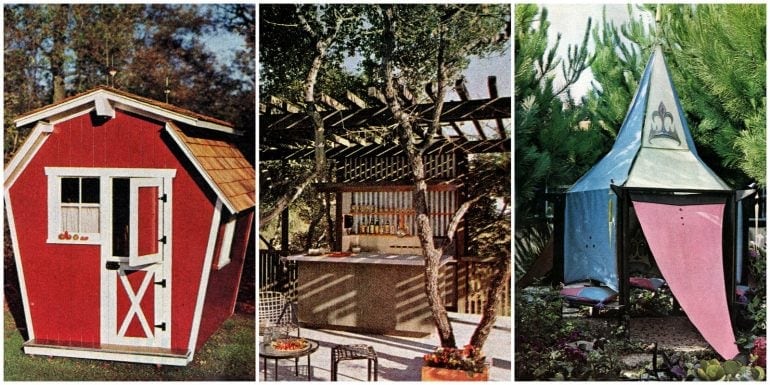 3 bright ways to make a backyard add to family fun (1965)