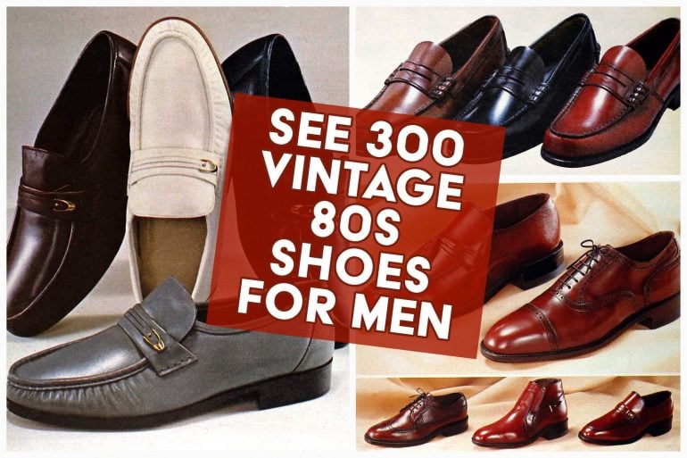 80s men's shoes