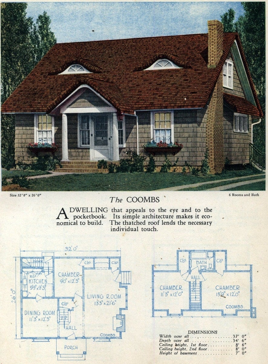 English-style design for a vintage 20s home