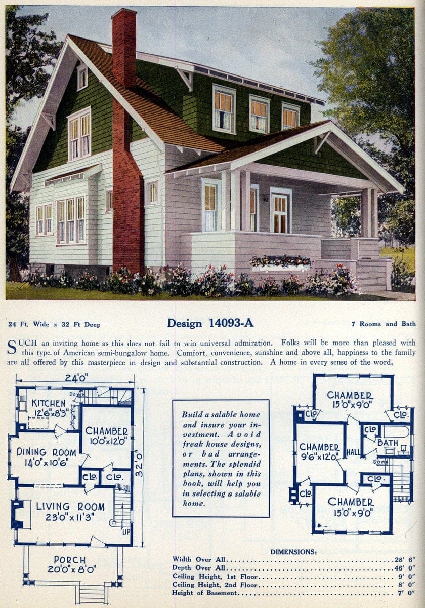 7-room, 4-bedroom semi-bungalow with an adorable front porch