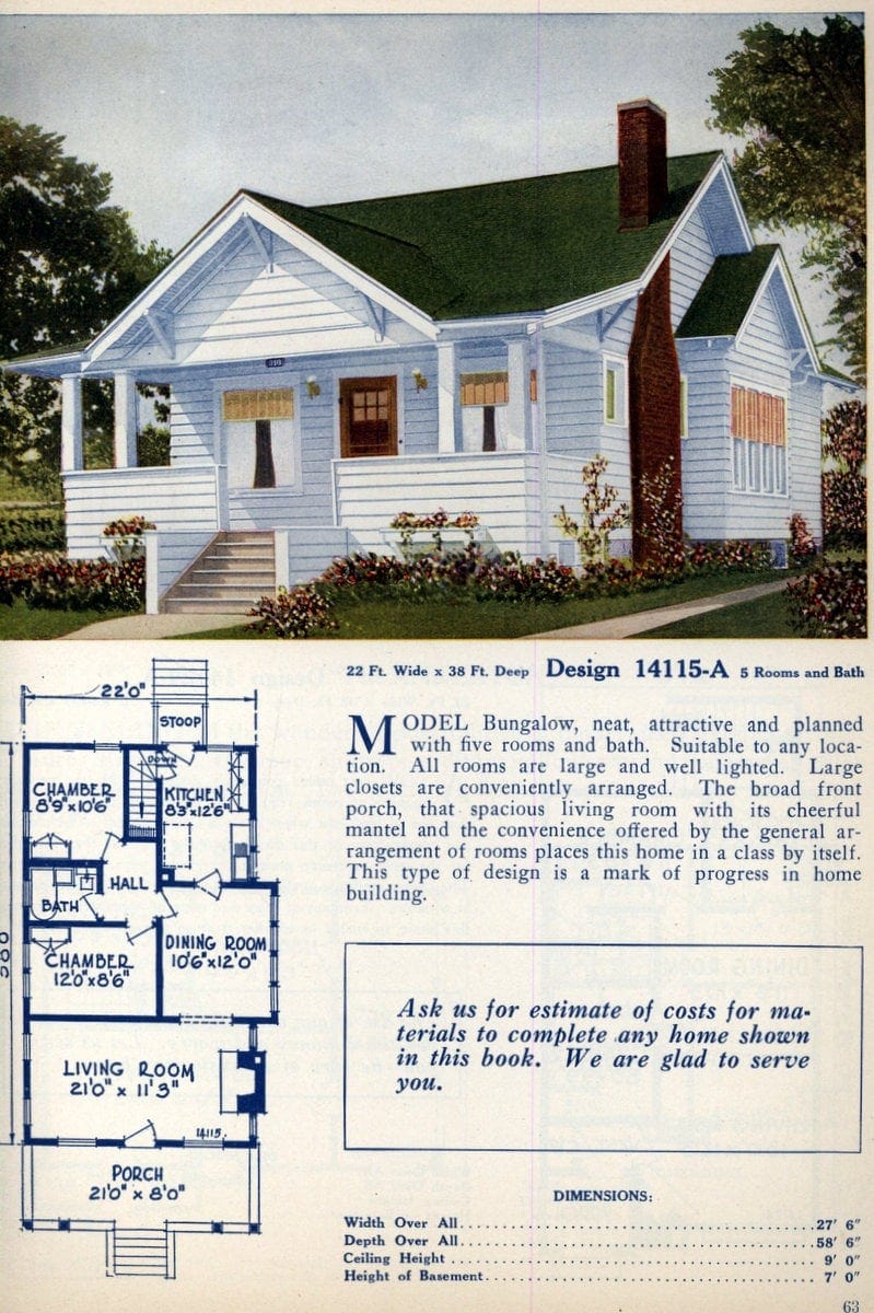 Quaint 5-room bungalow with a porch