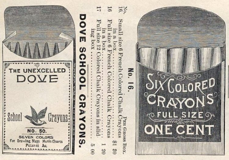 Antique school supplies from 1896 (1)