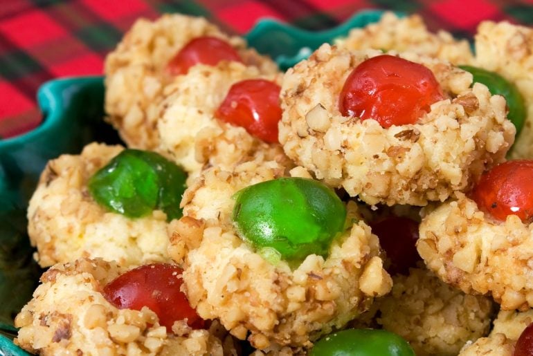 Cherry butter jewels cookies recipe