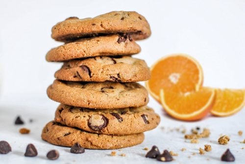 Chocolate-orange dream cookies