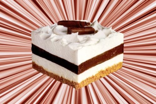 Classic Striped Delight dessert from 1985