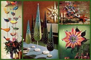 Crafty Christmas Retro holiday decor ideas from the 60s