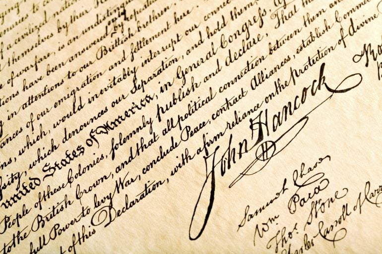 Declaration of Independence - What it says and who signed it