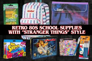 Featured - Retro 80s back to school supplies