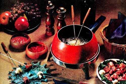 Fun with fondue - Vintage recipes from the 1960s and 1970s