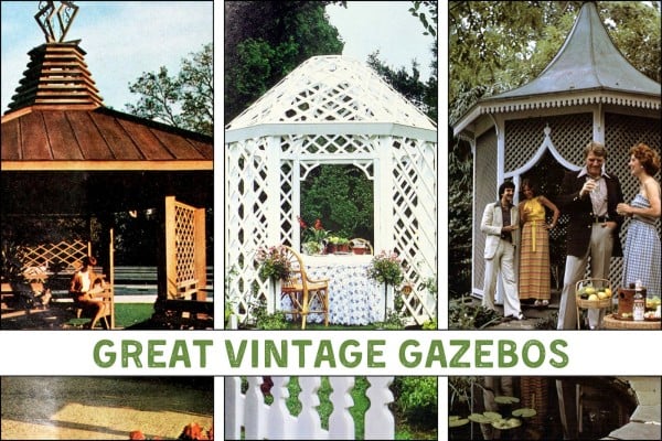Great vintage gazebos - Backyard decor - at ClickAmericana com