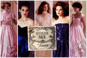 Gunne Sax prom dresses from the eighties