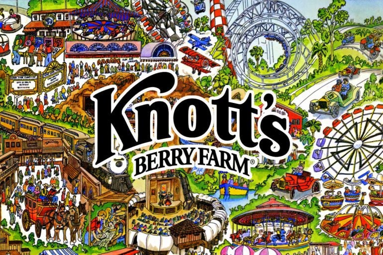History of Knott's Berry Farm at Click Americana