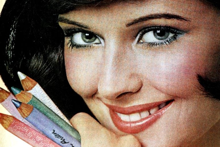 How to use 70s makeup crayons to get a vintage look