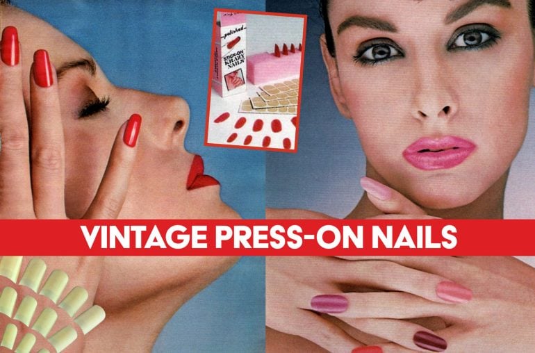 How vintage press-on nails transformed 20th century manicures - Click Americana