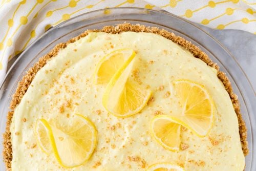 Jello pudding no-bake lemon cheesecake recipe at Click Americana