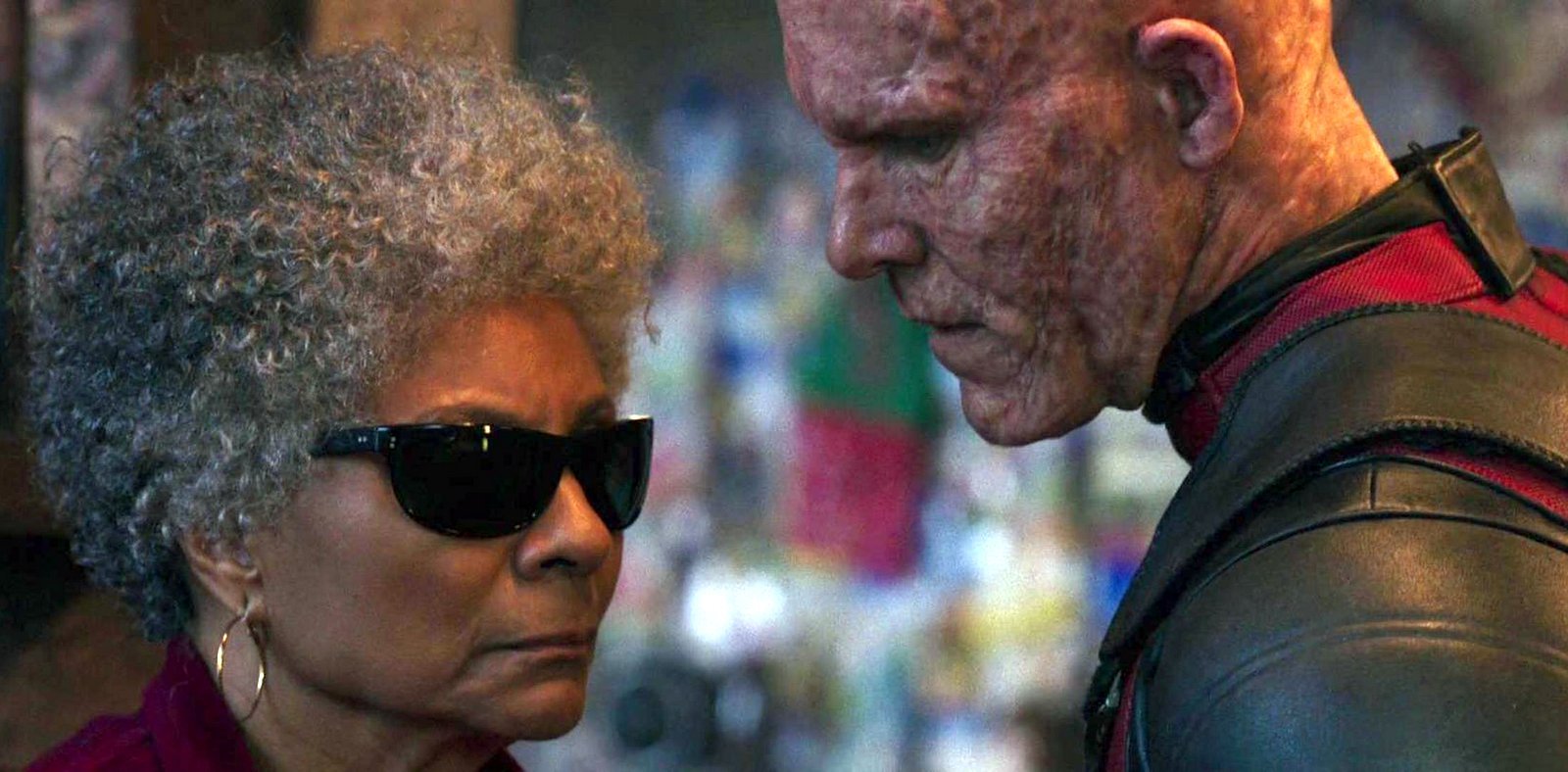 Leslie Uggams and Ryan Reynolds in Deadpool