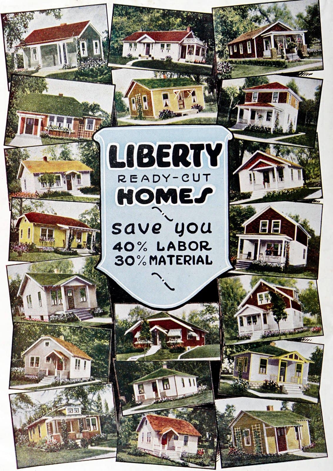 Liberty ready-cut homes from the 1920s