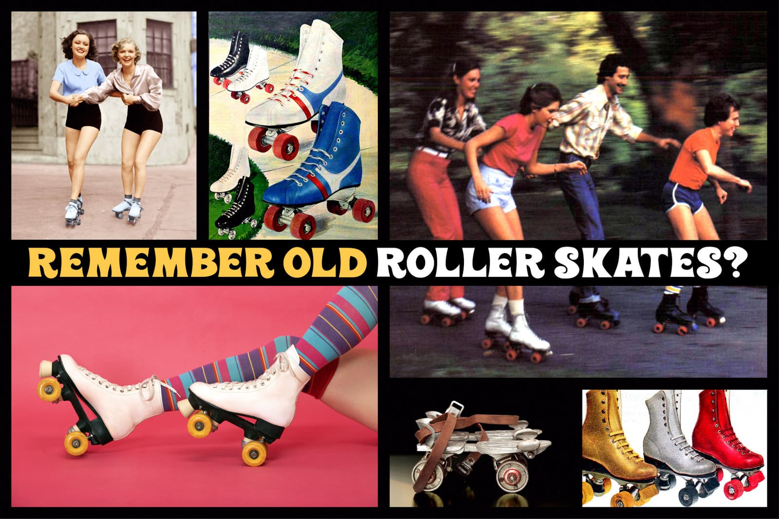 Remember old roller skates - at ClickAmericana com