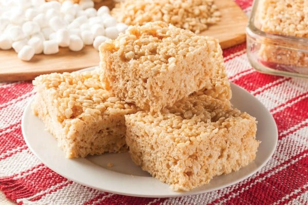 Rice Krispies treats - bar dessert vintage recipe