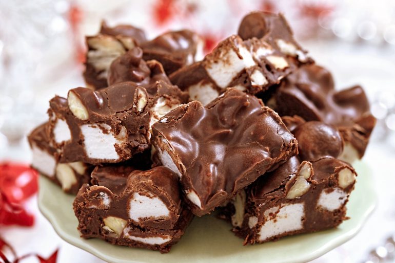Rocky Road fudge retro recipe (1975)