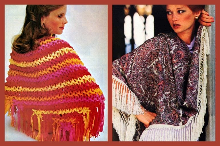 See super shawl styles from the 70s