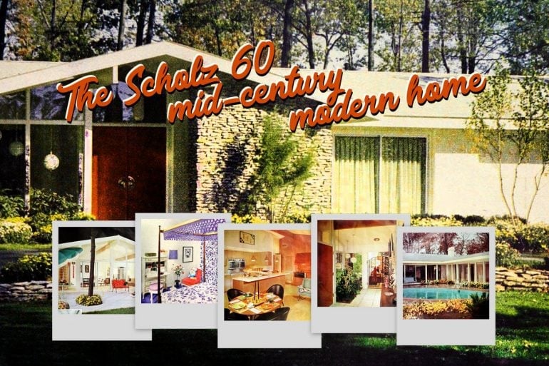 See the mid-century modern Scholz Mark 60 home, inside & out