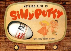 Silly Putty Wonder toy of the 20th century (1951)