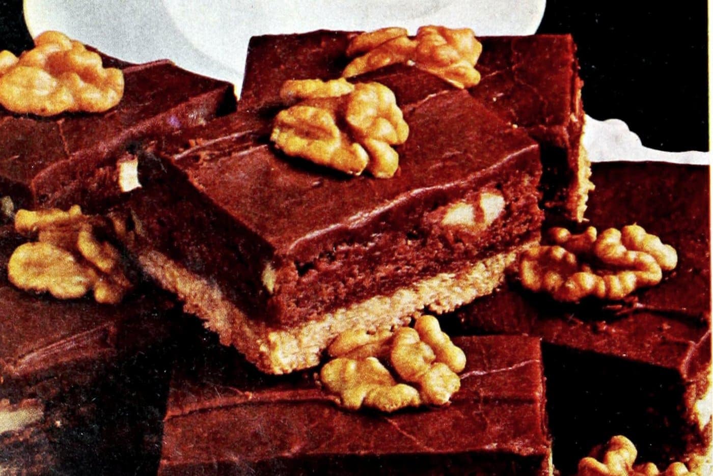 Tri-level brownies are triple delicious (1968)