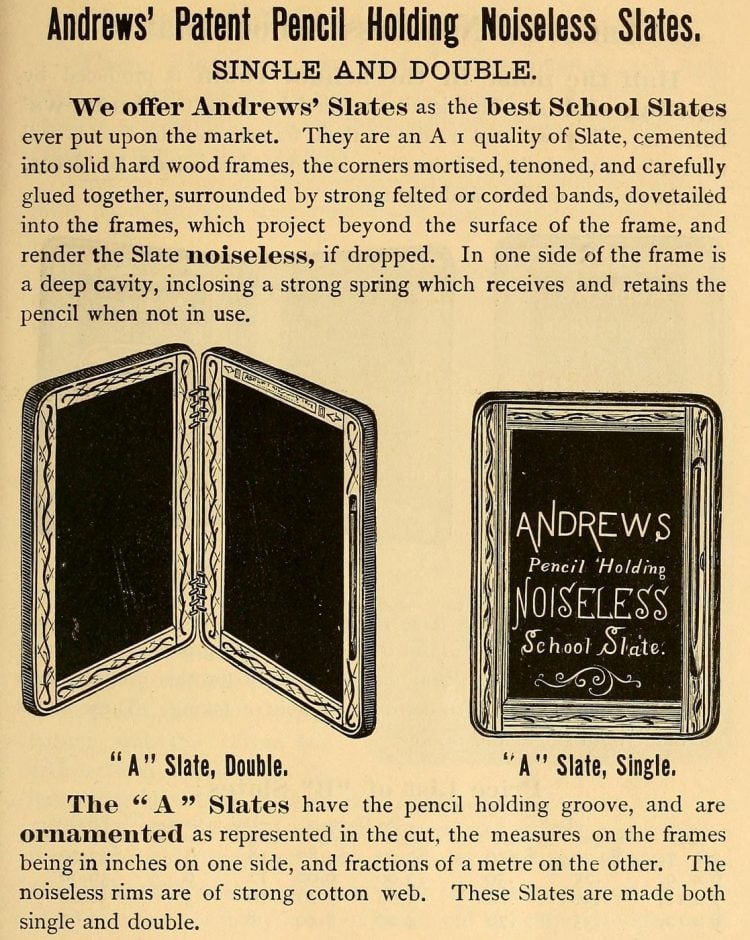 Victorian-era school supplies from 1879 (1)