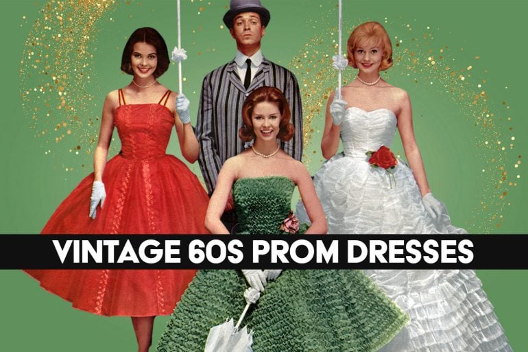 Vintage 1960s prom dresses at ClickAmericana com