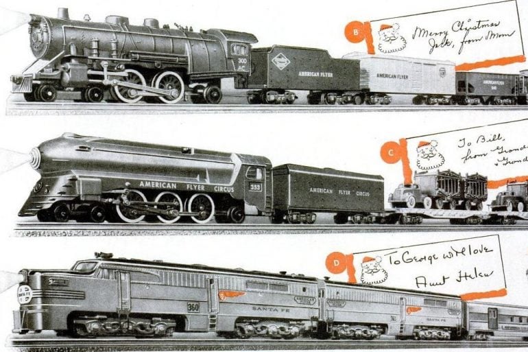 Vintage American Flyer railroads