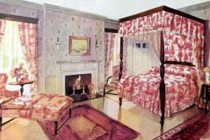 Vintage bedroom decor from the early 1900s (3)