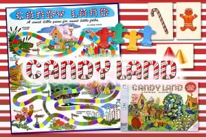 Vintage Candy Land game history