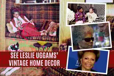 Vintage celebrity home decor - Leslie Uggams at ClickAmericana com