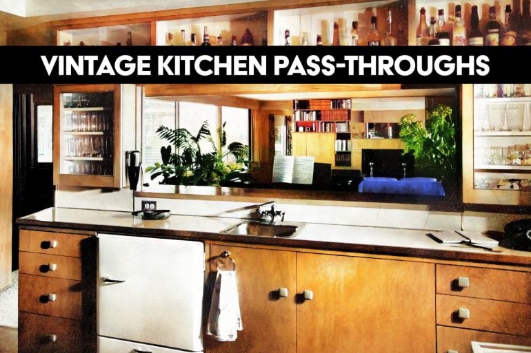 Vintage kitchen pass-through window ideas at ClickAmericana com