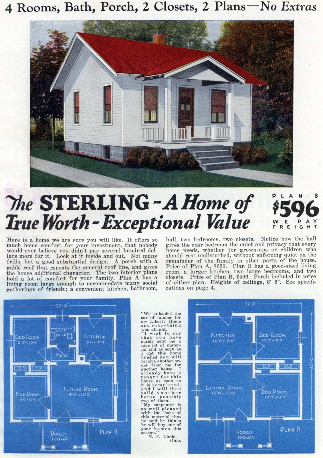 Sterling - a small vintage 1920s house