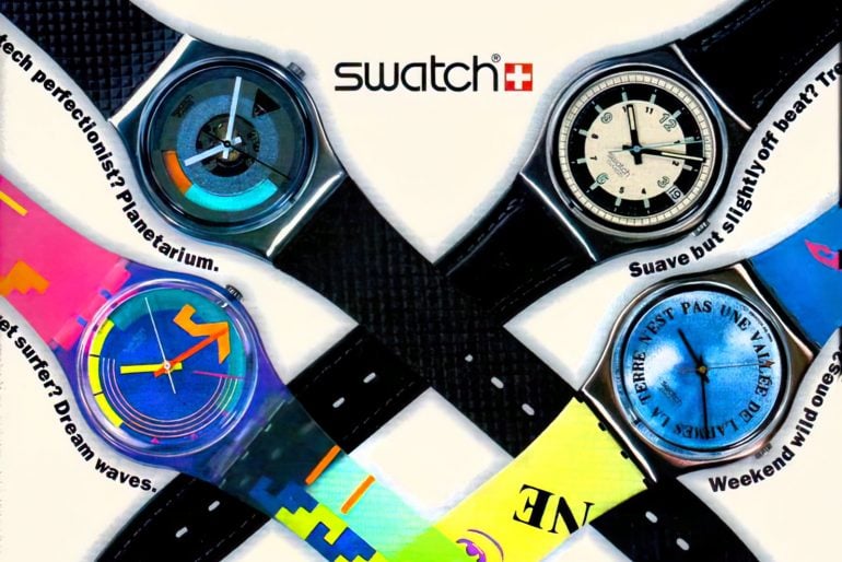 Vintage Swatch The colorful watch craze of the 1980s and 1990s
