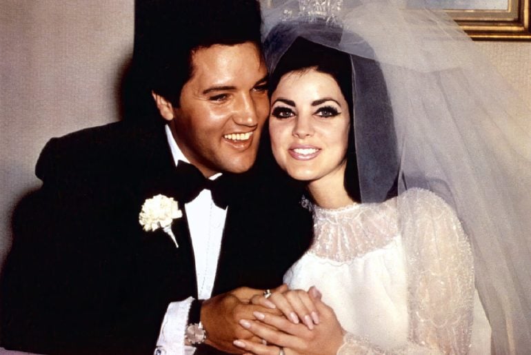 When Elvis and Priscilla became Mr and Mrs Presley (1967)
