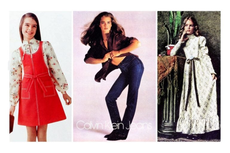 Young Brooke Shields - Model and actress