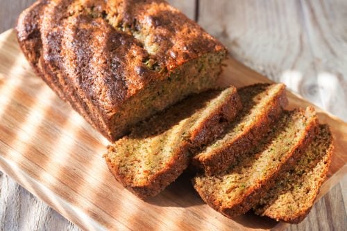 Zucchini nut bread recipe